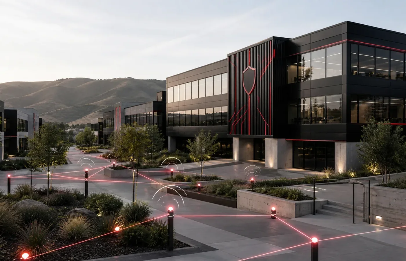 Conceptual secure business technology serving Carmichael, CA